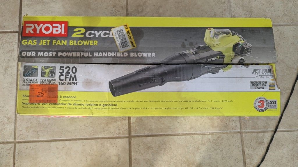 Ryobi Turbo Jet Blower