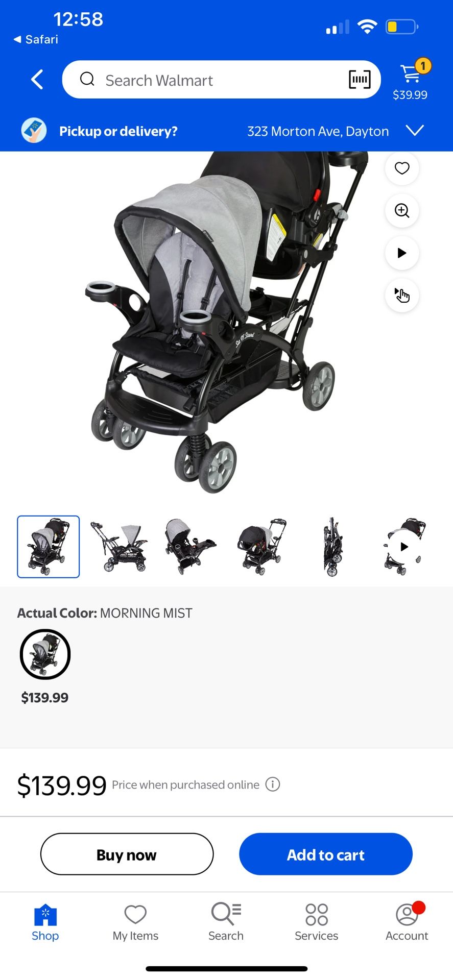 Baby Trend Sit N Stand