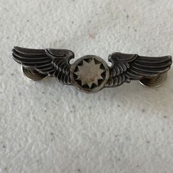 Sterling silver pin
