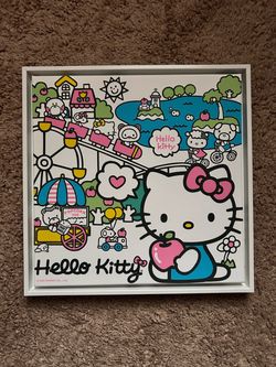 Hello kitty wall decor!