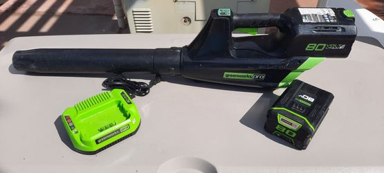 Greenworks Pro 80V Cordless Brushless Leaf Blower Kit (w/ Battery & Charger)