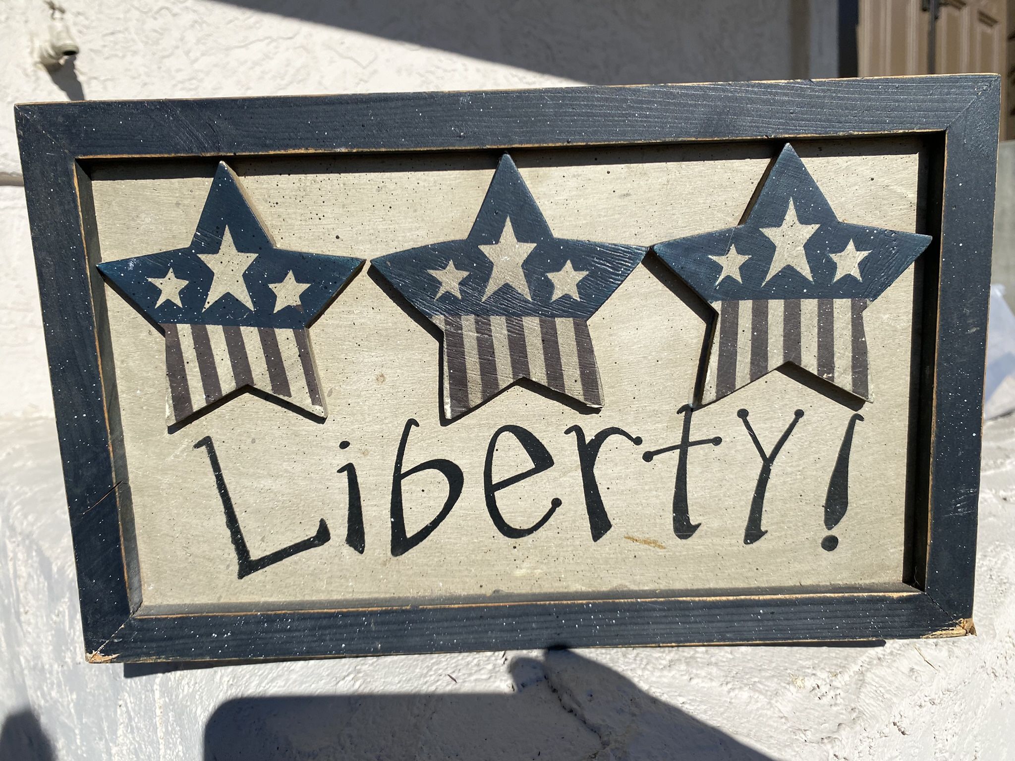 Liberty Patriotic Wall Decor