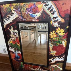 Hand Painted Mirror