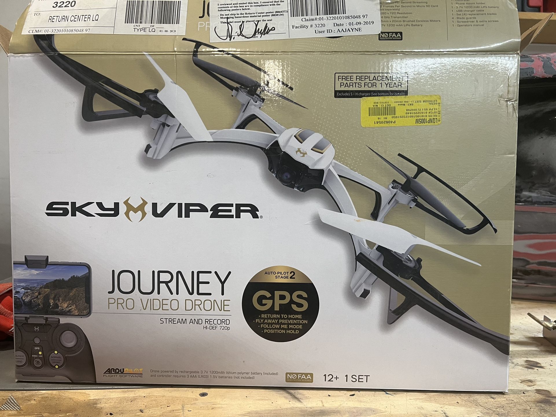 Sky Viper Journey Pro Video GPS Drone V2700