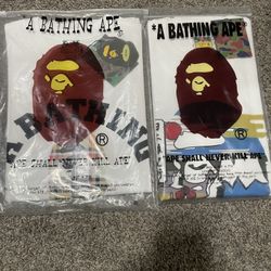 Two Bape Tees