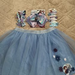 Disney Frozen Skort & Hair Accessories 