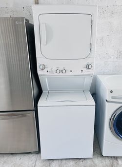 GE Washer and Electric Dryer Laundry Center SpaceMaker Like New FREE DROP OFF