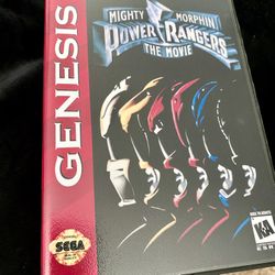 Power Rangers The Movie Genesis Game