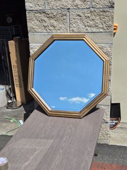 Wisteria w8757 hexagon mirror