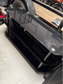 Black Glass TV Stand St. Cloud