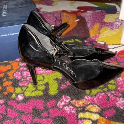 Calvin Klein Patent Mary Jane