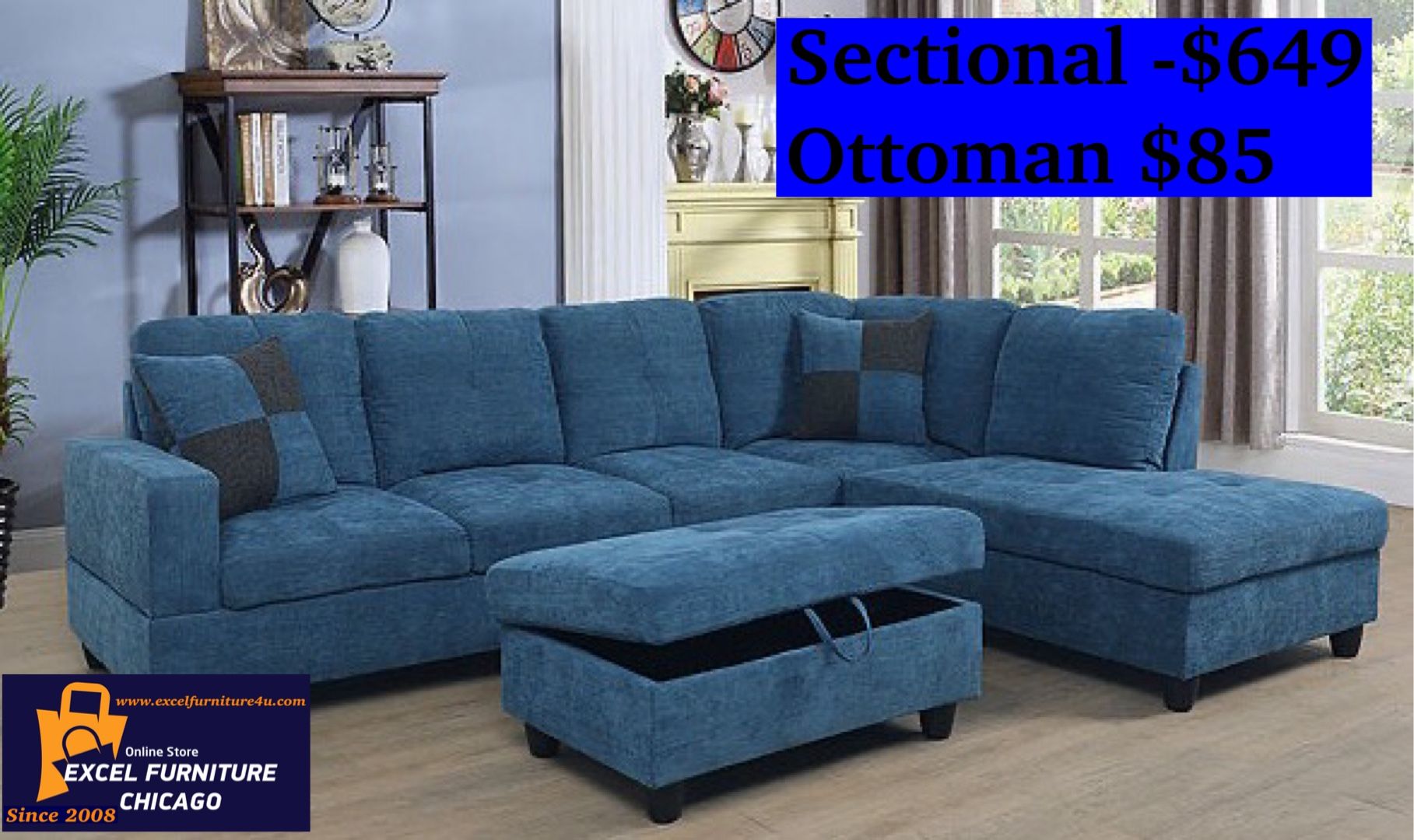 🌺FREE DELIVERY🌺Brand New Sectional Sofa Couch