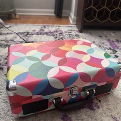 Victorola Portable Record Player