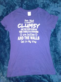 Not Clumsy Shirt Small