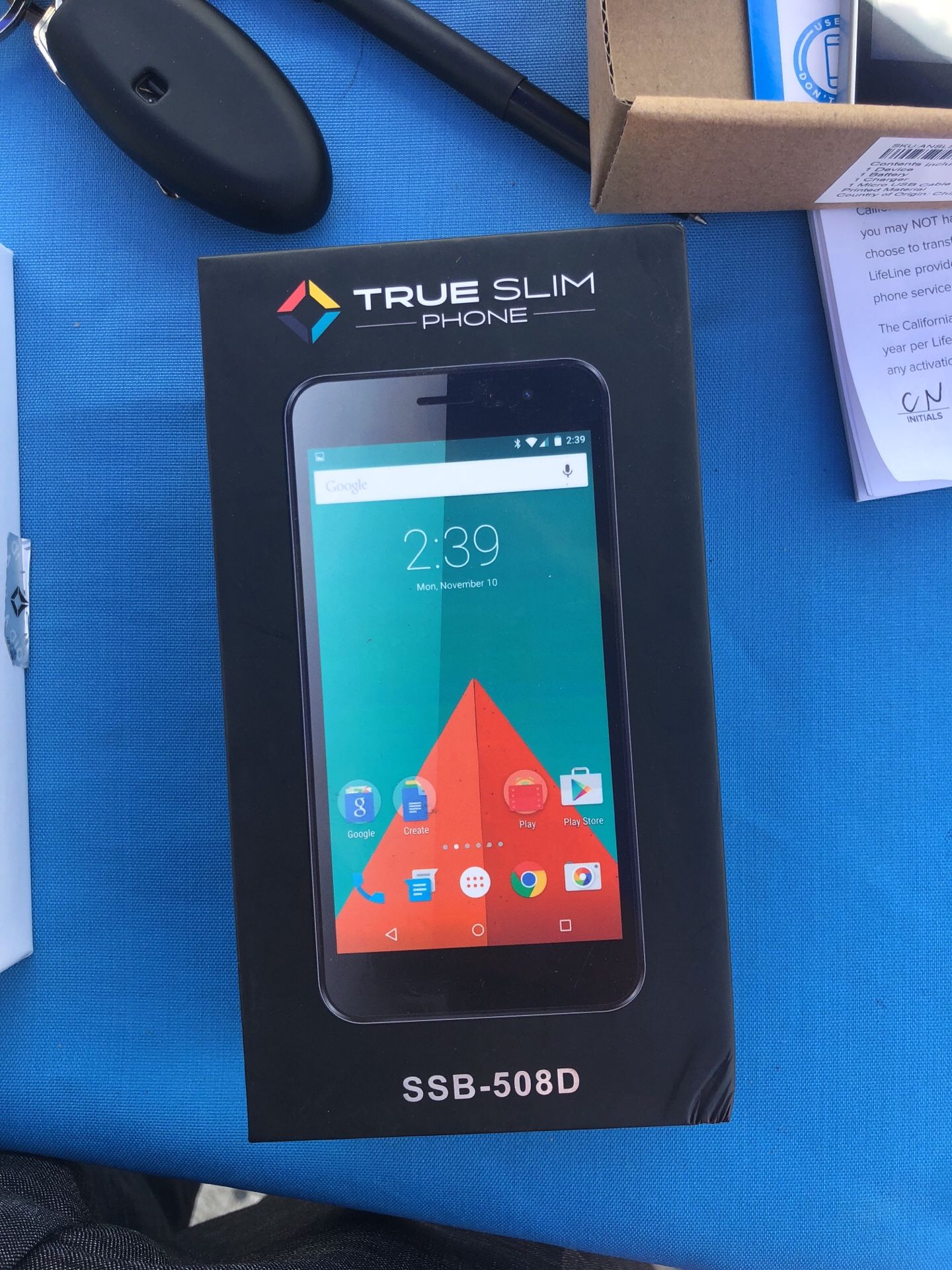 Unlocked true slim phones