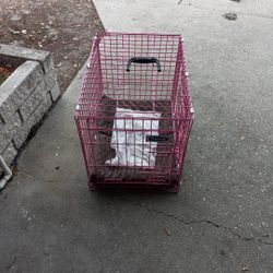 Pink Petmate Cage