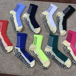 No slip soccer Socks