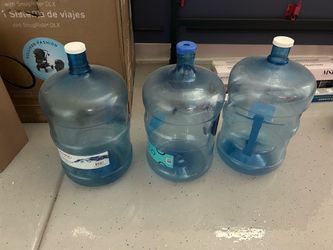 5 Gallon water bottles - 3