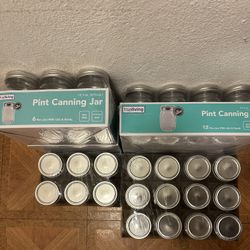 Canning Jars, Pint Size