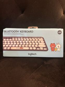new Logitech line friend Bluetooth keyboard