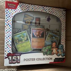 Pokémon Sealed Lot! 151 Poster Collection & Prismatic Poster Collection! Pick Up In Coral Springs! $100 Total!