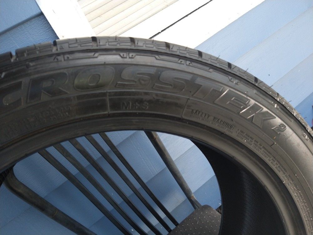 One Tire For Sale. Good Condition 90% T- Size- 275-45R20.