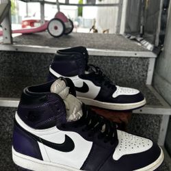 Jordan 1 Court Purple