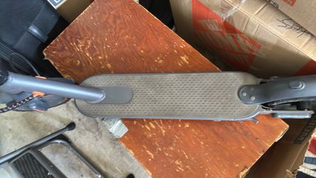 Electric Scooter Gray Folding Kick Scooter
