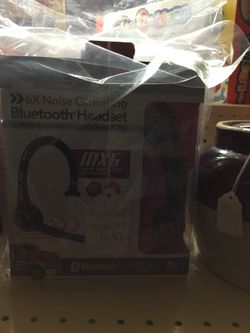 New Bluetooth headset (sold separately)