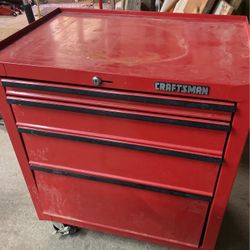 4 Drawer Craftsman Toolbox