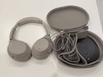 Sony Headphones with Carrying Case