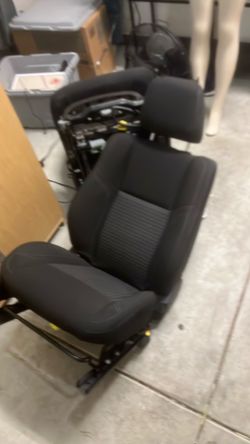 Dodge 2018 and up front seats