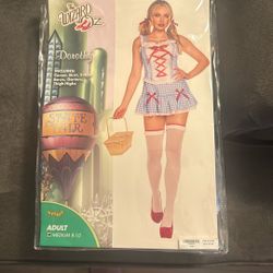 Wizard Of Oz Dorothy Costume-Med