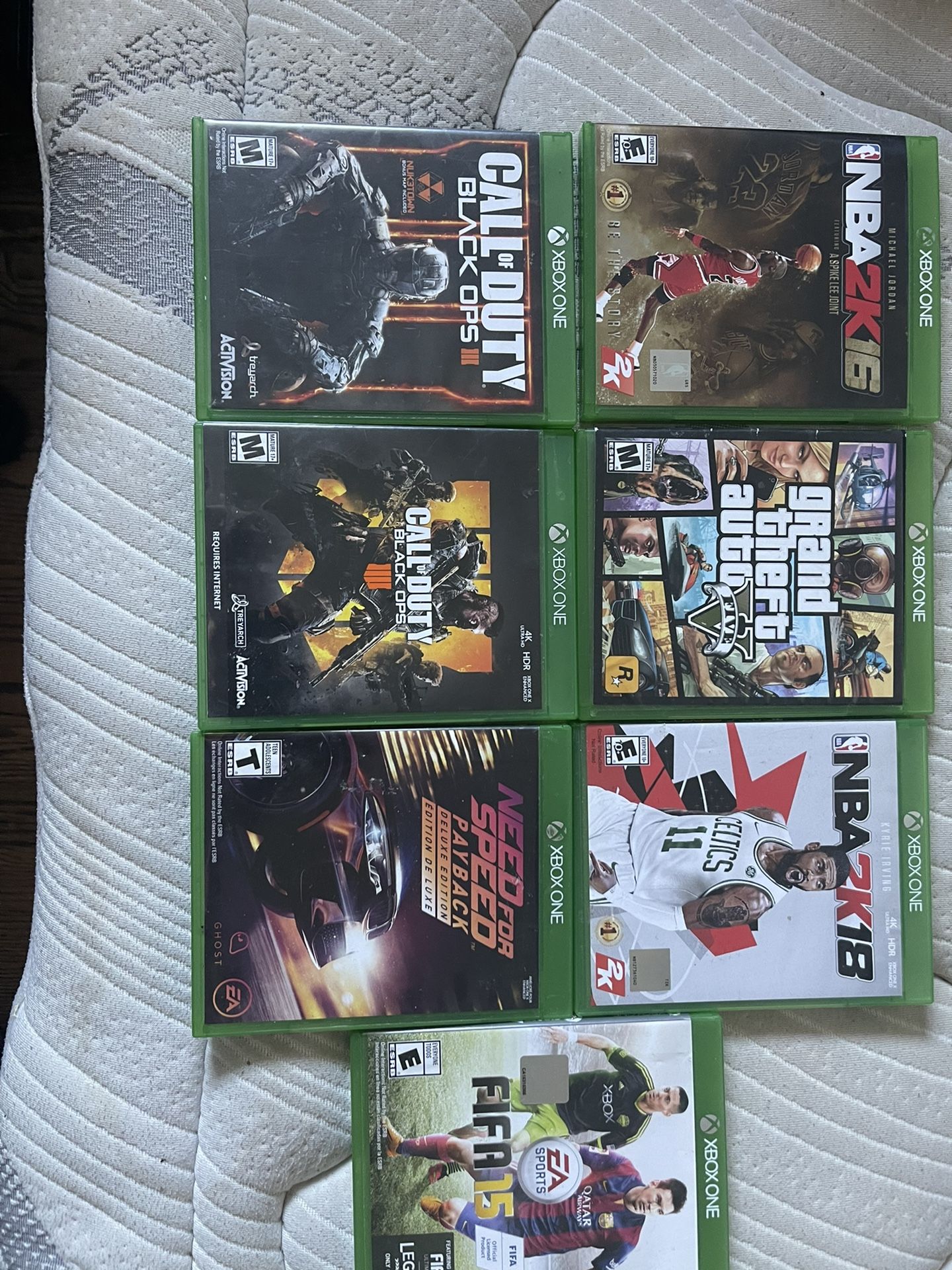 Xbox ONE Game Lot