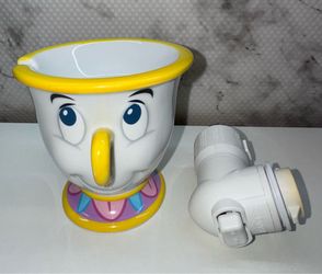 Disney Chip Teacup Mini Scentsy Warmer Beauty & the Beast Tested w/ Lid