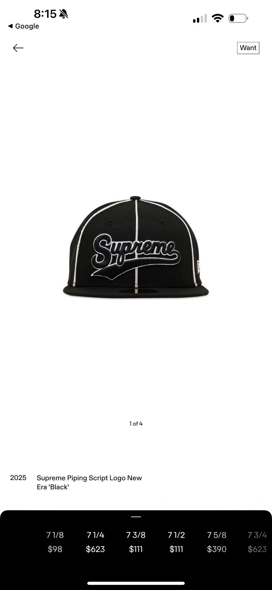 SUPREME HAT