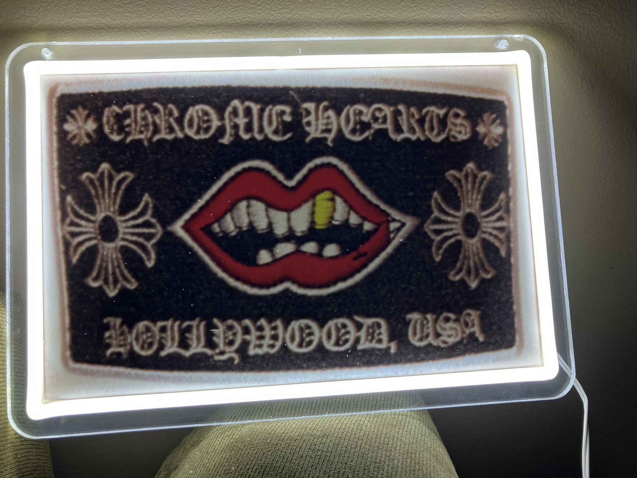 Chrome hearts Neon Sign