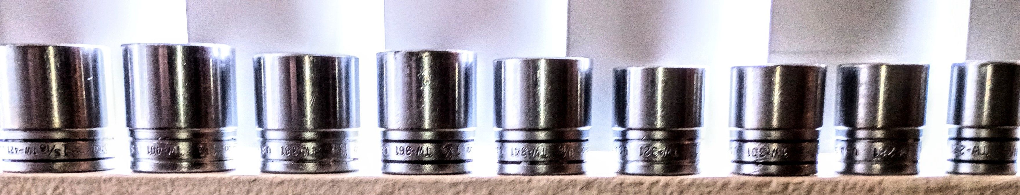 SNAP-ON Socket Set.         