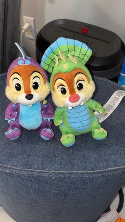 Disney Parks Chip & Dale Dinosaur Dinoland Plush toys Animal Kingdom