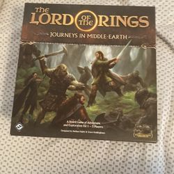 Lord Of The Rings Journeys In Middle Earth Board Game