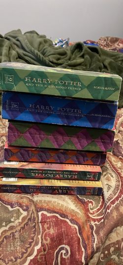 Books (including Harry Potter 1-6 and twilight 1 )