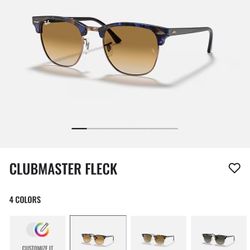 Ray Ban Club Master Sunglasses 