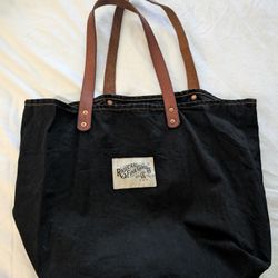 Railcar Denim Selvedge Denim Tote Bag 