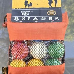 Backpack Bocce Game
