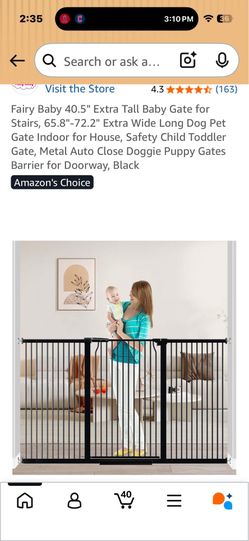 Tall and wide gate