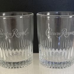 New Crown Royal Glasses Set Of 2