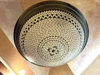 HILLIARD Braided Dome Hanging lamp  24 inch