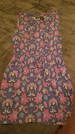 Short Floral Print Romper by Hunt Club, Size = XL .