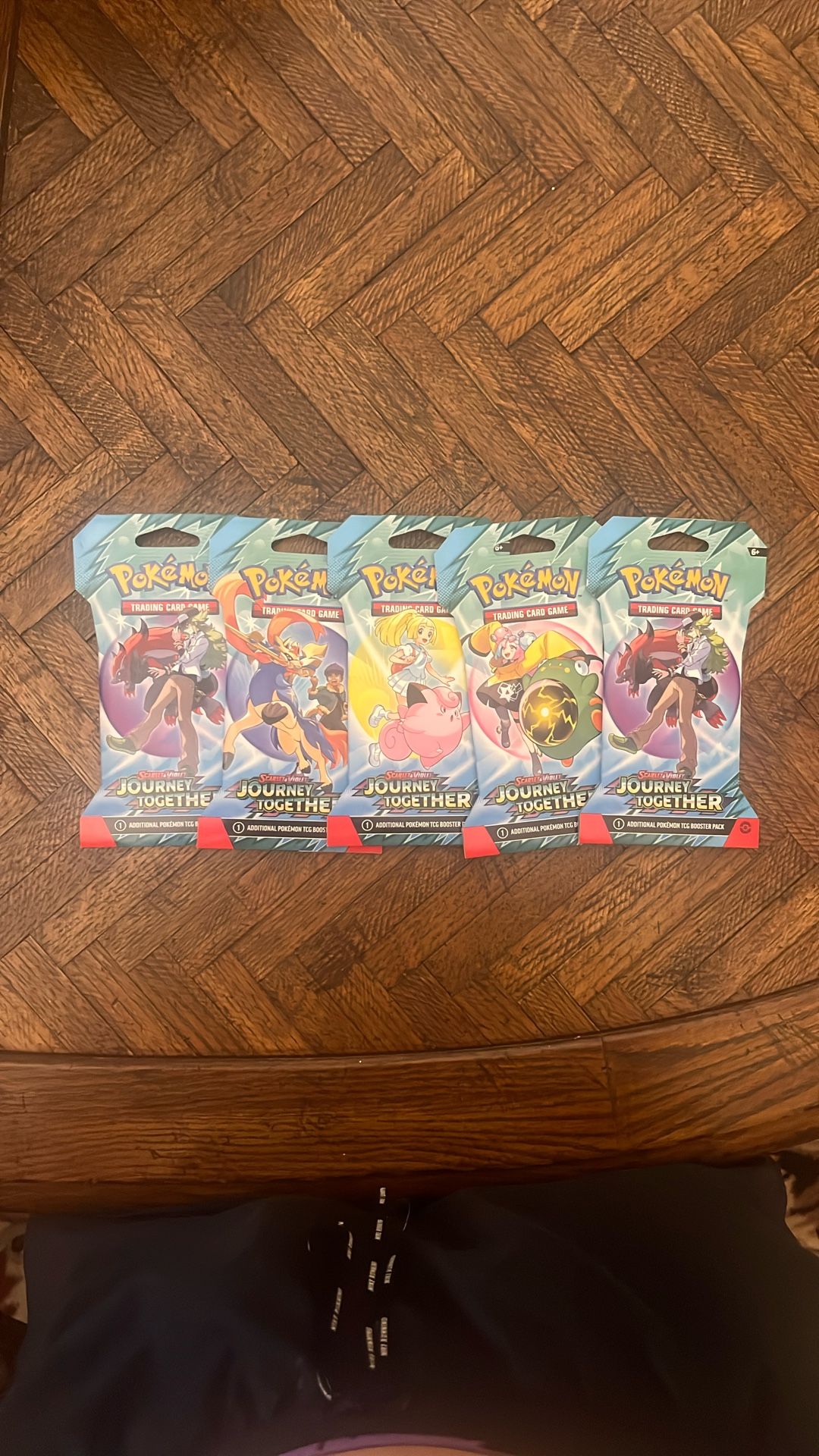Pokemon Journey Together Single Booster Packs