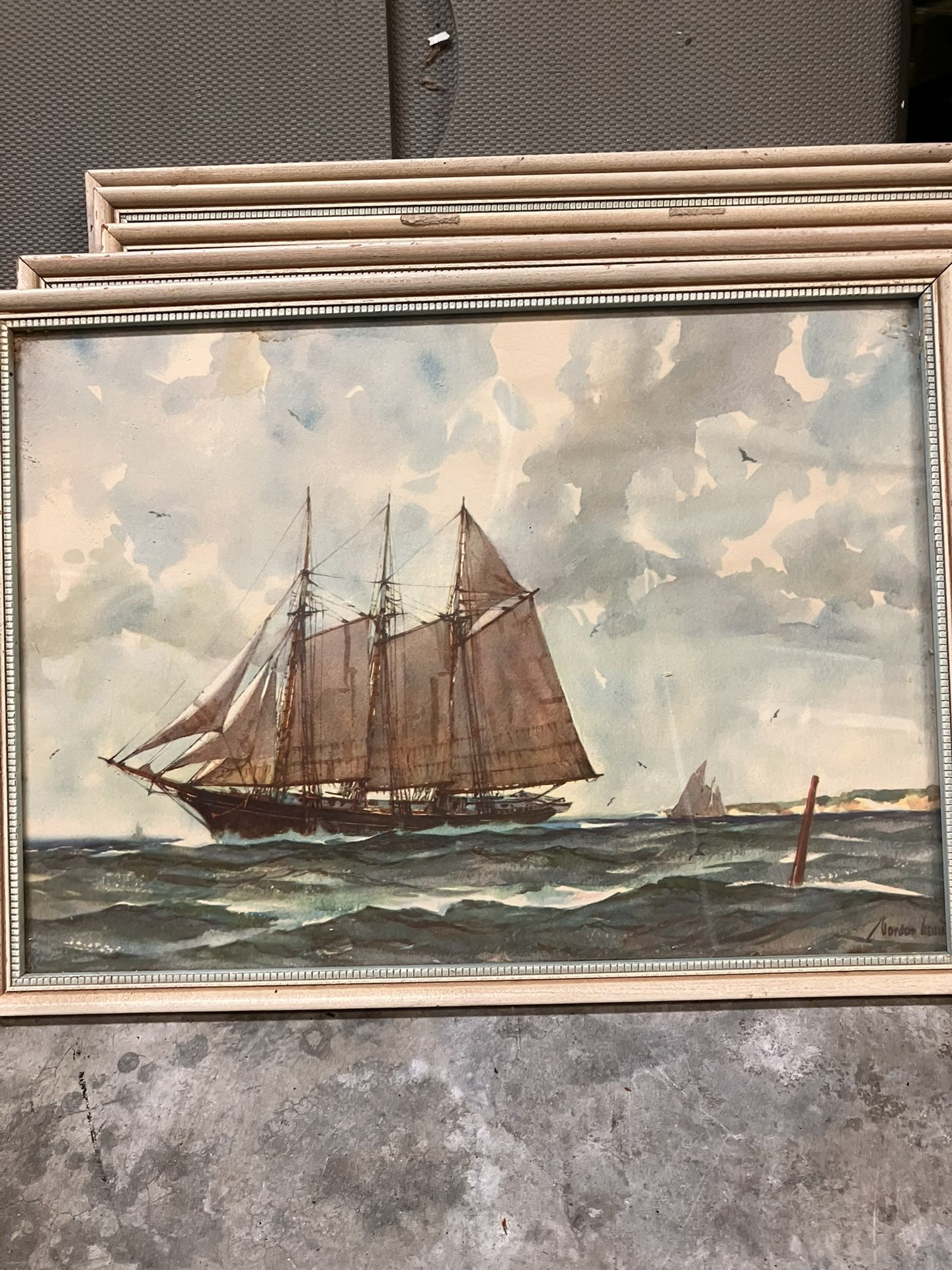 Vintage Maritime Art Prints